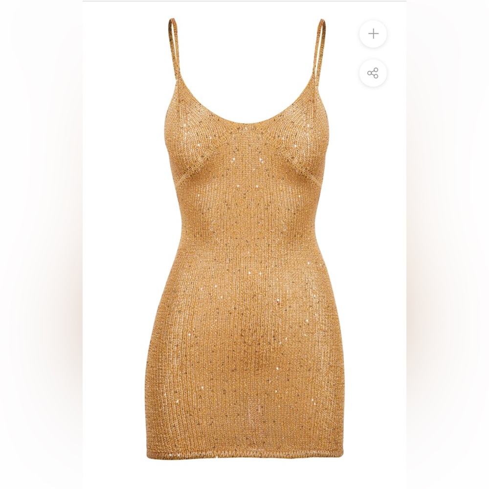 Mesh Sequin Dress